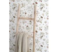 Sweet Flowers Pattern Wallpaper, Lilydale by LILIPINSO nude pink