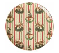 Sweet Forest melamine dessert plate Cream one size