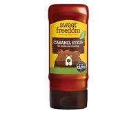 Sweet Freedom Caramel Syrup for Coffee & Drizzling - Only 13 Calories Per Teaspoon - For Frappes, Cocktails, Pancakes & Porridge - Healthy Baking - Vegan & Plant Based - 350g, Pack of 1