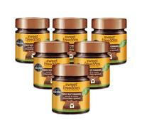 Sweet Freedom Choc Pot Caramel Chocolate Spread - 6 x 250 g | Rich Delicious Sweetness from Fruit | Great for Baking & Dessert | No Preservatives or Allergens | Vegan | Ideal For Catering & Chefs