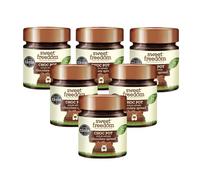 Sweet Freedom Rich & Delicious Plant Based Vegan Choc Pot Chocolate Spread, 250 g, Pack of 6
