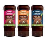Sweet Freedom Choc Shot Fruit Indulgence Syrup Bundle (Pack of 3)