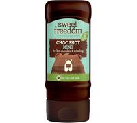Sweet Freedom Choc Shot Mint 320 g - Refined Sugar Free Chocolate Syrup for Coffee, Milkshakes & Baking, High Fibre, Vegan, Only 13 Calories Per Teaspoon (Pack of 1)