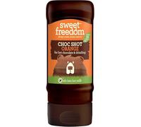 Sweet Freedom Choc Shot Orange 320 g - Refined Sugar Free Chocolate Syrup for Coffee, Milkshakes & Baking, High Fibre, Vegan, Only 13 Calories Per Teaspoon (Pack of 1)