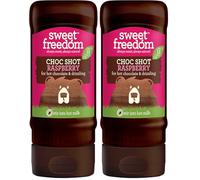 Sweet Freedom CHOC SHOT Raspberry - 320 g | Natural Great Taste With Sweetness Derived from Fruit | Ideal for Coffee Baking & Dessert | No Preservatives or Allergens | Vegan | Only 13 Cal Per Teaspoon