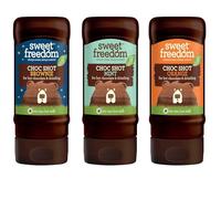 Sweet Freedom Chocolate Lovers Choc Shot Bundle Syrup 320 g (Pack of 3)