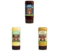 Sweet Freedom Dubai Chocolate Inspired Syrups - 3 x 350g | Pistachio, Choc Shot & Vanilla | Natural Flavour & Sweetness From Fruit | For Coffee, Baking, Dessert | Preservative & Allergen Free | Vegan