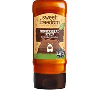 Sweet Freedom Gingerbread Syrup 350 g - Vegan Drizzle for Coffee and Pancakes, Naturally Sweetened with Fruits, Only 13 Kcal Per Teaspoon (Pack of 1)