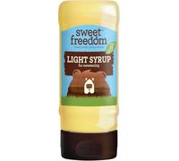 Sweet Freedom Light Syrup 350 g - Vegan Drizzle for Coffee and Pancakes, Naturally Sweetened with Fruits, Only 13 Kcal Per Teaspoon (Pack of 1)