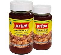 Sweet Ginger Pickle FromPriya mild and tangy ginger relish Product from India 300g Pack of 2