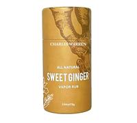 Sweet Ginger Vapor Rub Stick Charles Warren All-Natural Herbal Balm Multipurpose Vapor Rub for Hands Knee Neck Back Massage