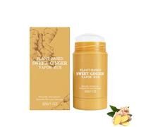 Sweet Ginger Vapor Rub Stick, Herbal Ginger Body Soothing Stick, Natural Herbal Balm Multipurpose Vapor Rub For Hands Knee Neck Massage Women Men, Non-Greasy, Fast Absorbing (1PC)