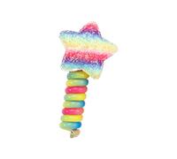 Sweet Girl Colorful Star Cord Hair Ties Hair Scrunchies Women Hair Rope Spirals HairRings Lady Hair Shaping Tool