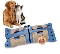 Sweet Goodbye Cocoon® - Eco-Friendly Pet Burial & Cremation Ceremony Kit (Premium Wool) - Casket for Dogs and Cats - Size for Every Breed (Choose Size & Color) (Large, Light Blue)
