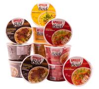 SWEET GUYZ Instant Cup Noodles Multipack - 12 Pack Bowls | Chicken Curry & Beef Flavours | Easy Prep Quick Meal | Spill-Proof Design | Travel-Friendly | Value Noodle Pack
