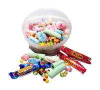 SWEET GUYZ Mega Assorted Freeze-Dried Sweets Bucket | Crunchy Pick n Mix Candy | Resealable Sharing Tub | Retro Sour & Fruity Treats
