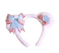 Sweet Hair Accessories Women Washing Face Hairband Delicate Bowknots Bear Ear Shape Headbands Cartoon Hair Hoop