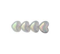 Sweet Hair Clip Heart Shape Duckbill Hairpin White Shining Hair Clip For Hairpins For Teenagers Children