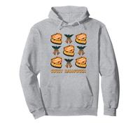 Sweet Halloween Cake and Bat Cute Spooky Party Graphic Girls Pullover Hoodie