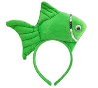 Sweet Halloween Live Broadcast Hairband Women Students Photoshoot Hairband Stuffed Fish Headbands Multiple Color Cosplay Headbands For Women Cosplay Headband Fish Halloween Cosplay Stuffed