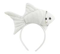 Sweet Halloween Live Broadcast Hairband Women Students Photoshoot Hairband Stuffed Fish Shape Headbands Multiple Color