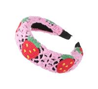 Sweet Headbands Crochet Pattern Headband Fashion Headwear Multipurpose Yoga Sports Spa Weaving Hair Hoop For