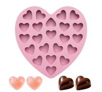 Sweet Heart Confectionery Tray - Flexible Baking Mould, Tin Off, Non-Stick Dessert Plate, Professional Food Safe, Heat Resistant Pastry Shaping Accessories For The