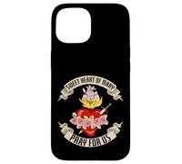 SWEET HEART OF MARY PRAY FOR US. VIRGIN MARY Case for iPhone 15