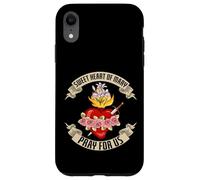 SWEET HEART OF MARY PRAY FOR US. VIRGIN MARY Case for iPhone XR