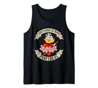 SWEET HEART OF MARY PRAY FOR US. VIRGIN MARY Tank Top
