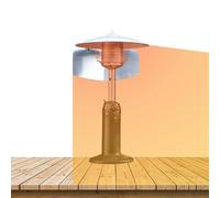 SWEET HEAT TABLE TOP - Foldable Heat Focusing Reflector - Universal-Fit for Small Patio Heaters - Light Weight, Aluminum,
