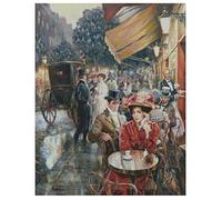 sweet home Afternoon Tea,14ct counted cross stitch kit,300 * 381stitch,64 * 79cm Egyptian cotton counted Big cross stitch kits