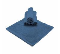 SWEET HOME Bathroom Washcloths 30 x 30 cm, 4 Pieces in OEKO-TEX Certified Cotton Terry and Recycled Yarns, Multi-purpose Soft Absorbent Bath Towel Set, Also Suitable as Face Makeup Remover Cloth