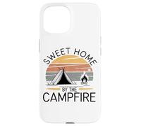 Sweet Home, Campfire Romance Camping Case for iPhone 15