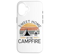 Sweet Home, Campfire Romance Camping Case for iPhone 16