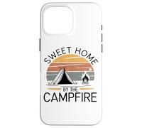 Sweet Home, Campfire Romance Camping Case for iPhone 16 Pro Max