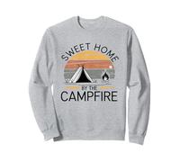 Sweet Home, Campfire Romance Camping Sweatshirt