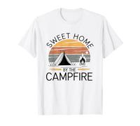 Sweet Home, Campfire Romance Camping T-Shirt