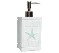 Sweet Home Collection Bathroom Accessories Sets Unique Collections Modern Classic Contemporary Decorative Beautiful Designs Bath Shower Tub Décor, Lotion Pump/Soap Dispenser, Beach Shells