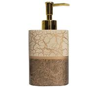 Sweet Home Collection Contemporary Decorative Beautiful Designs Bath Shower Tub Décor, Polyresin, Parker, Lotion Pump/Soap Dispenser