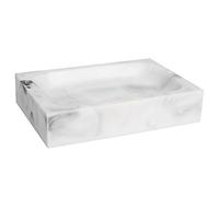 Sweet Home Collection Contemporary Decorative Beautiful Designs Bath Shower Tub Décor, Resin, Plaza, Soap Dish