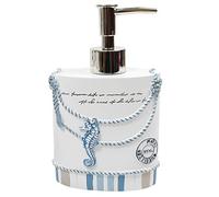 Sweet Home Collection Decorative Beautiful Designs Bath Décor, Resin, Beach Life, Lotion Pump/Soap Dispenser