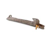 Sweet Home - Draught Excluder Under Door and Windows Valid for Armoured Door, Padded Polyester, Practical Door Draught Excluder with Handle, Sausage Draught Excluder Long 80 cm and Diameter 10 cm