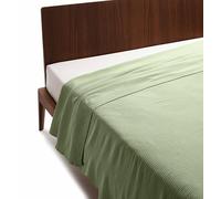 SWEET HOME Guzzini Classic - Double Bedspread 220 x 260 cm, 100% OekoTex Certified Cotton, Double Bed Quilt, Spring Soft Lightweight Summer Quilt, Quilted Blanket Breathable in All Seasons