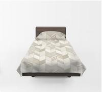SWEET HOME Guzzini Classic - Single Bed Set with Single Bed Sheets Percale Cotton 160 x 280 cm + 1 Fitted Sheet with Single Fitted Sheet 90 x 200 cm for Mattress 30 cm High + 1 Pillow Case 50 x 80 cm