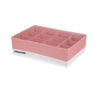 SWEET HOME Pantone™ Space-Saving Wardrobe and Drawer Organizer, 1 Piece, 12 Compartments Linen Accessories, Bathroom Drawer Organizer and Storage Drawers, Foldable 32 x 22 x 10 cm