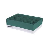 SWEET HOME Pantone™ Space-Saving Wardrobe and Drawer Organizer, 1 Piece, 12 Compartments Linen Accessories, Bathroom Drawer Organizer and Storage Drawers, Foldable 32 x 22 x 10 cm