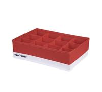 SWEET HOME Pantone™ Space-Saving Wardrobe and Drawer Organizer, 1 Piece, 12 Compartments Linen Accessories, Bathroom Drawer Organizer and Storage Drawers, Foldable 32 x 22 x 10 cm