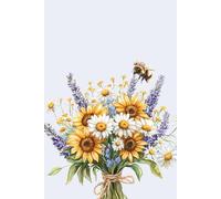 Sweet Honey Bee Apiary Beekeeper Notebook: 6 x 9 College Ruled Notebook 120 Pages