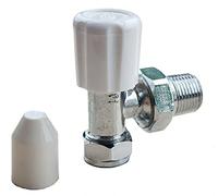 SWEET HOUSE 15mm ANGLED LOCKSHIELD RADIATOR VALVE 15mm ANGLED LOCKSHIELD DRAIN OFF VALVE